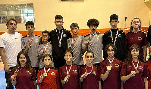 Samsunlu tekvandocular yarı finalde