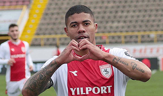 Samsunspor'da Tanque veda etti