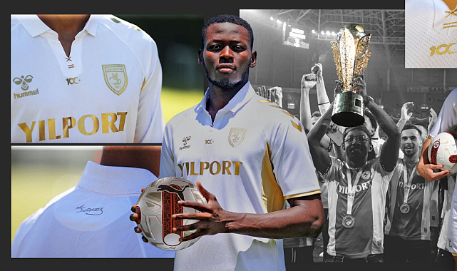 Samsunspor'dan 100. yıla özel altın forma