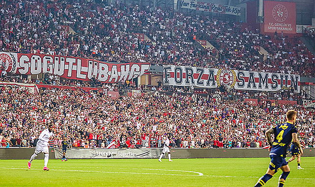 Samsunspor taraftarı ikinci oldu