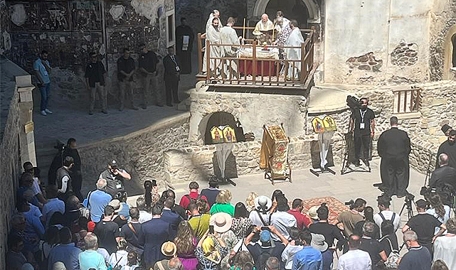 Sümela Manastırı’nda 10. ayin