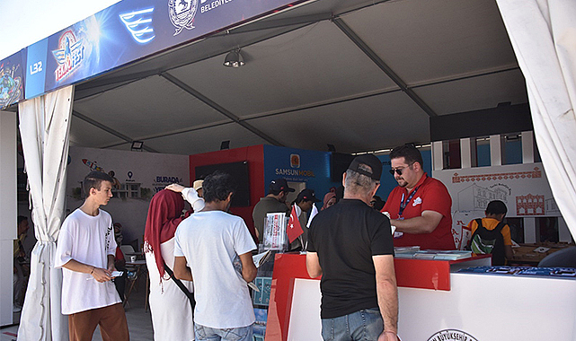TEKNOFEST Ankara’da Samsun standına büyük İlgi