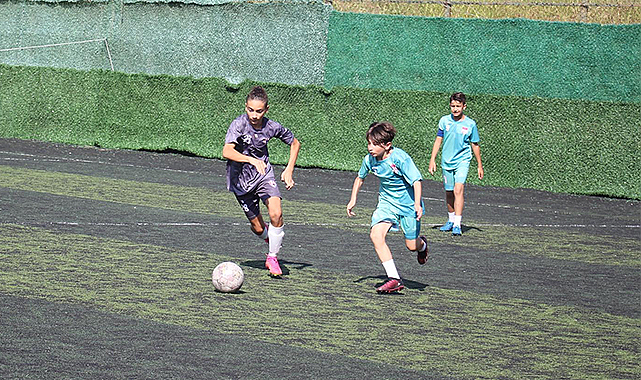 U14 takımları hazırlık maçında karşılaştı