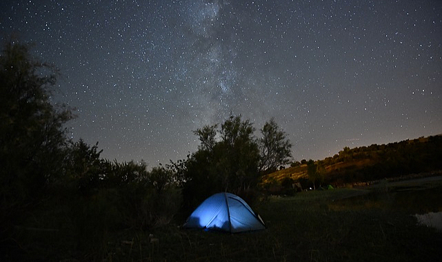 Yıldız fotoğrafçıları Giresun'daki Çatalgöl'de bir araya geldi