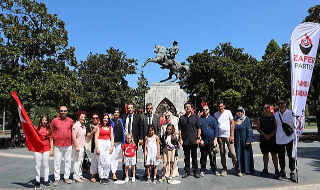 Zafer Partisi'nden Samsun'da bayrak nöbeti