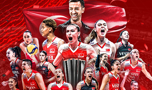 A Milli Kadın Voleybol Takımı Avrupa Şampiyonu oldu