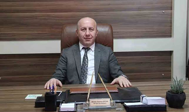 AK Parti İlçe Başkanı Mümin Osman Ertan istifa etti