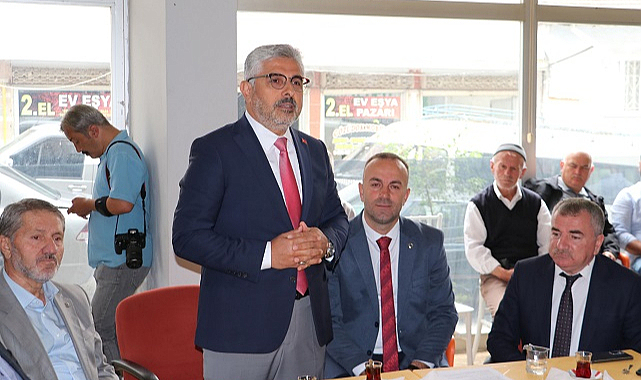 AK Partili Aksu'dan Havza'da incelemeler