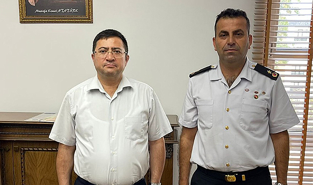 Alaçam Jandarma Komutanı Görmez binbaşılığa terfi etti