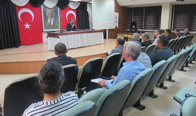 Amasya Merzifon'da okul güvenliği toplantısı yapıldı