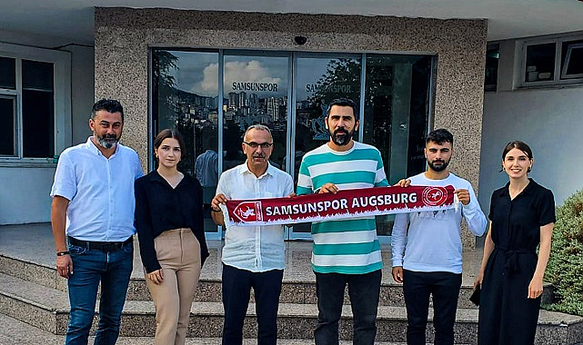 Augsburg Samsunspor Derneği'nden ziyaret