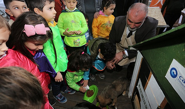 Canik'te can dostları için farkındalık