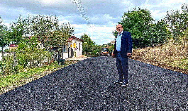 Canik’te yol atağı! Sandıkçı: 'Güvenli yolları ilçemize kazandırıyoruz'