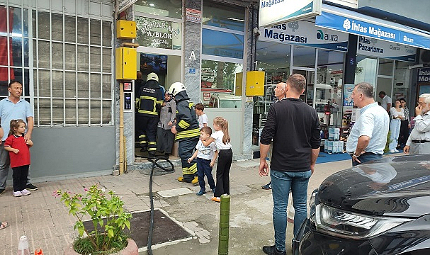 Çarşamba’da korkutan yangın!