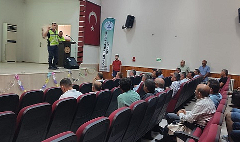 Çarşamba'da okul servisi şoförlerine seminer