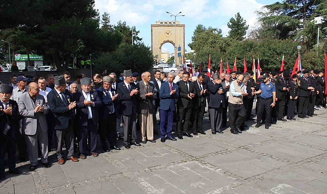 Çarşamba'da 19 Eylül Gaziler Günü kutlaması