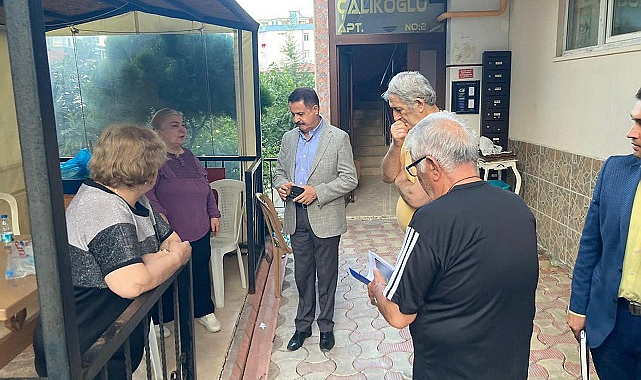 Cemil Deveci evi yanan aileyi ziyaret etti