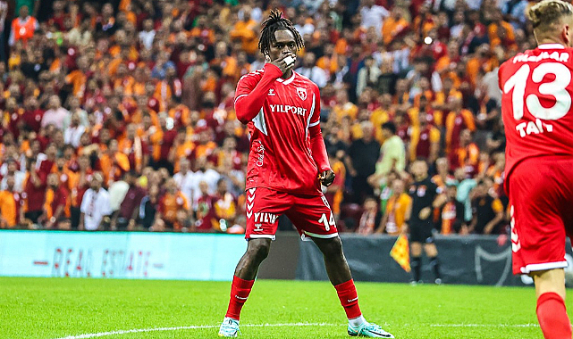 Dimata Samsunspor'daki ilk maçında golünü attı