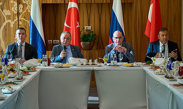 Doğu Karadenizli iş insanları Rusya'da ticari görüşmeler gerçekleştirdi