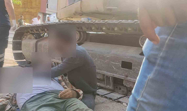 Elazığ'da kepçeyle kamyon arasına sıkışan işçi feci şekilde can verdi