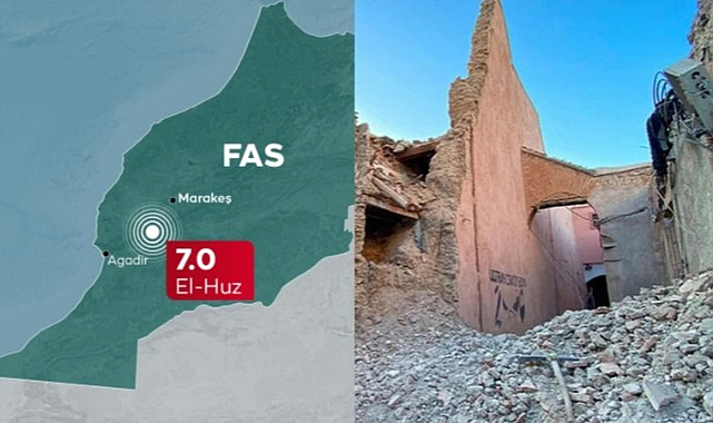 Fas'ta büyük deprem! Ölü sayısı açıklandı!