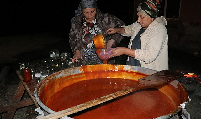 Havza'da kışa hazırlık! Kuşburnu mesaisi