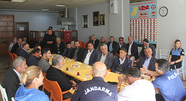 Havza’daki muhtarlara huzur toplantısı