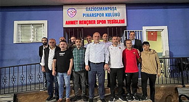 İbrahim Sandıkçı’dan Pınarspor’a ziyaret