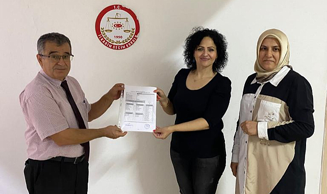 İlkay Kocabay mazbatasını aldı