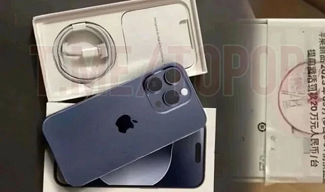 iPhone 15 Pro'dan ilk fotoğraf! iPhone 15 Pro'nun beklenen özellikleri