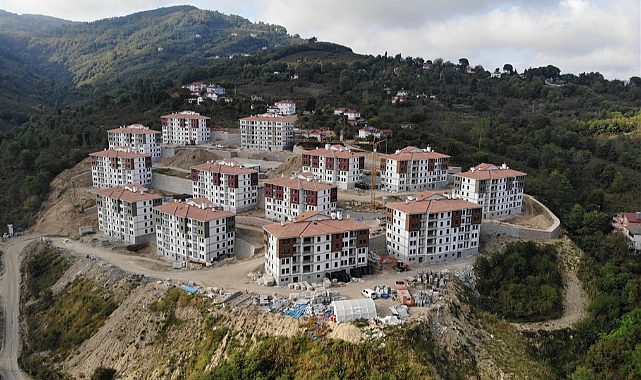 Ordu'da toplu konut yüzde 90 tamamlandı
