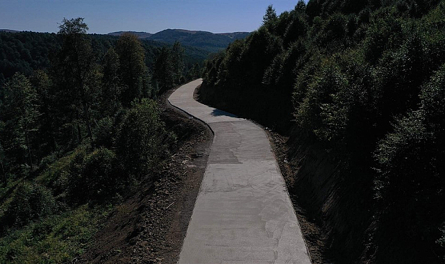 Ordu’da yeşil yol projesi sürüyor 