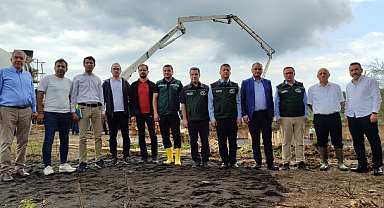 Salıpazarı'nda yeni yerleşim yerinin temeli atıldı