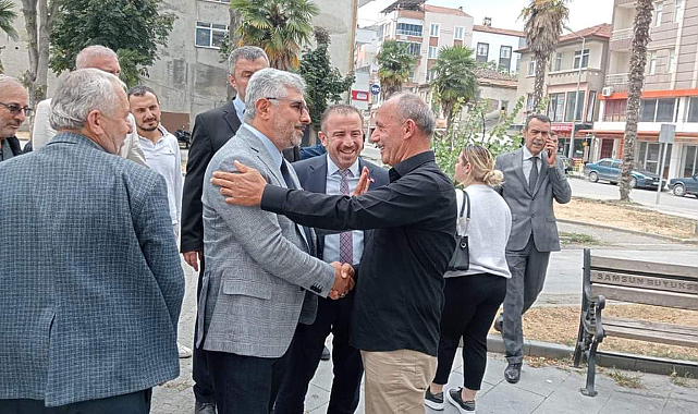 Samsun AK Parti Milletvekili Aksu’dan Alaçam ziyareti