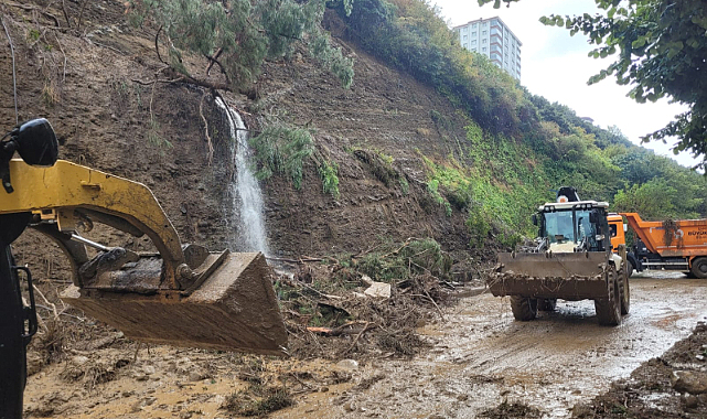 Samsun Büyükşehir Belediyesi yolları açtı