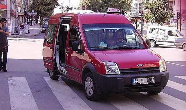 Samsun'da 1 ve 4 Nolu dolmuş hatlarının güzergahı uzatıldı