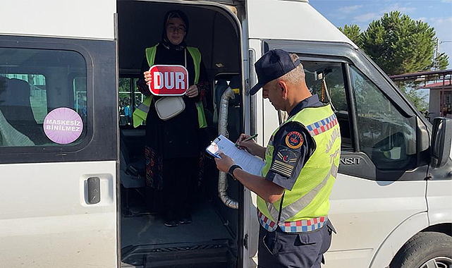 Samsun'da 17 okul servisine 23 bin lira para cezası