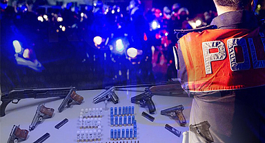Samsun’da dahil 12 ilde 217 ruhsatsız silah ele geçirildi