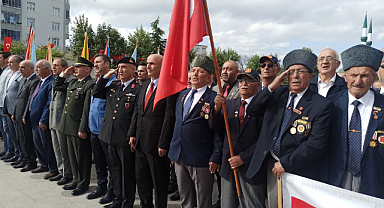 Bafra'da Gaziler Günü unutulmadı