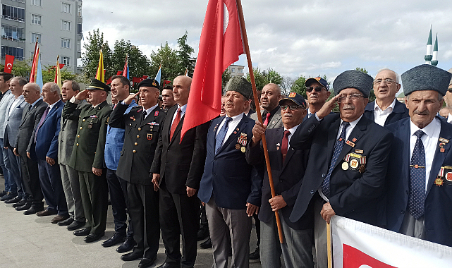 Bafra'da Gaziler Günü unutulmadı