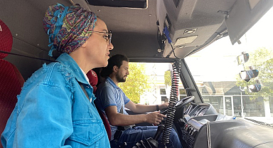 Samsun'da görenler şaşırıyor! Kim demiş kadın yapamaz diye…