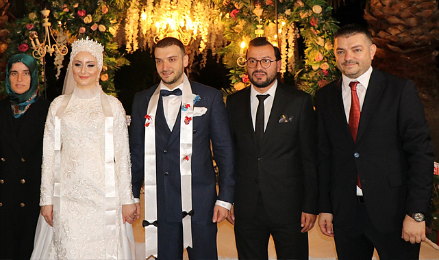 Samsun'da iş insanı Esat Kasap, dünyaevine girdi