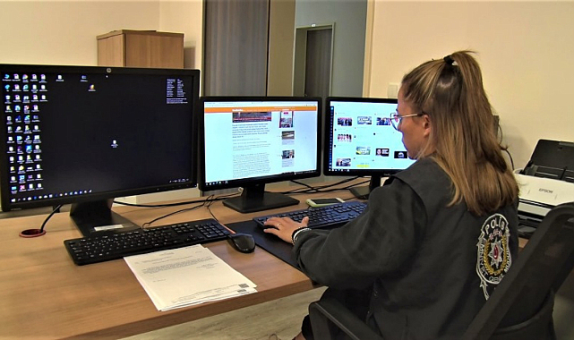 Samsun'da magandalara sanal baskın 12 kişi yakalandı