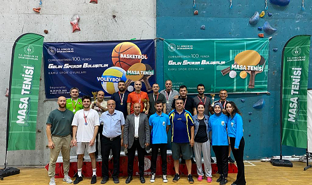 Samsun’da masa tenisinde şampiyonlar belli oldu