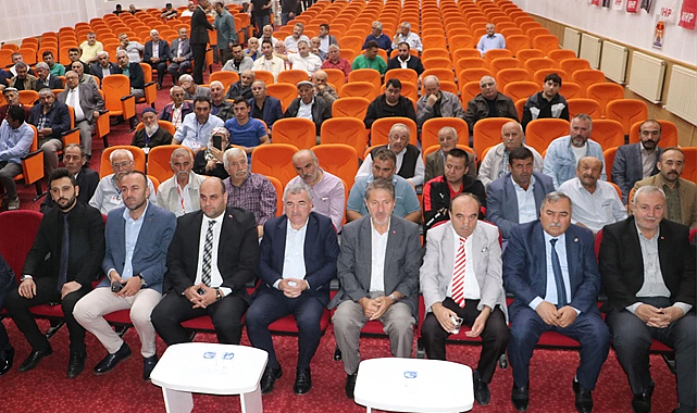 Samsun'da MHP Havza İlçe Başkanlığına İbrahim Yüksel seçildi