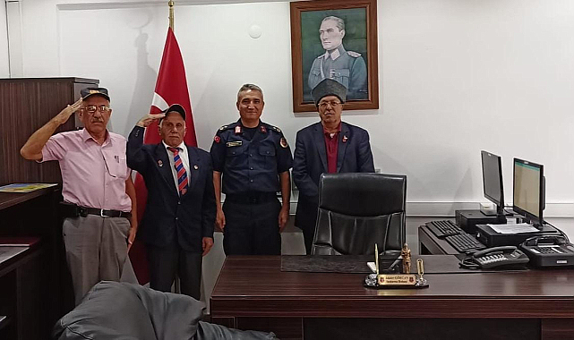 Samsun'da Muharip Gazilerden hayırlı olsun ziyareti