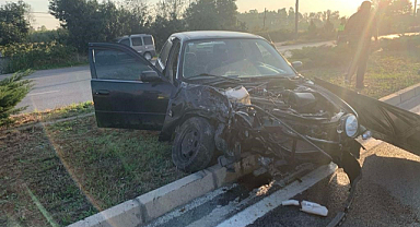 Samsun'da öğrenci servisi otobüsle çarpıştı! 5 yaralı var