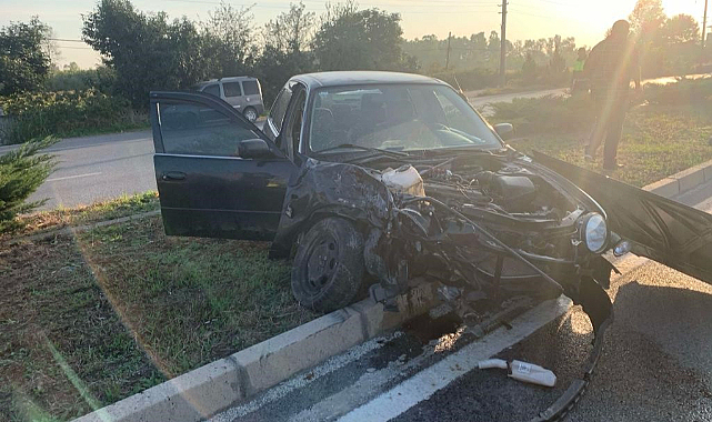 Samsun'da öğrenci servisi otobüsle çarpıştı! 5 yaralı var