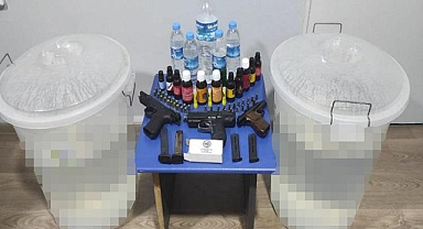 Samsun'da sahte içki operasyonu! 93 litre ele geçildi, 4 kişi gözaltında