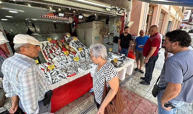 Samsun'da sezonun ilk balıkları tezgahlarda